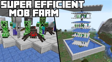 This farm can spawn different mobs such as. . Minecraft mob farm